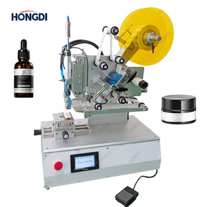 Machine d'étiquetage électrique automatique de haute qualité, compacte, précise, haute productivité, écran tactile, pour bouteilles en verre, sacs, cartons, facile à utiliser - Product Image 1