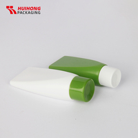 40ml 60ml Vert Mat Blanc Canne à Sucre PE Tube Bouteille en Plastique avec Bouchon pour Sérum ou Lotion Emballage Bouteille en Mousse