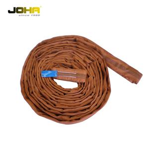 Sf 6:1 7:1 8:1オレンジ色100% ポリエステルwll10tポリエステルラウンドスリング - Product Image 3