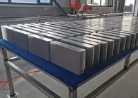 Dissipateur thermique industriel en Extrusion d'aluminium, filtre d'extraction en aluminium, dissipateur thermique, source d'usine