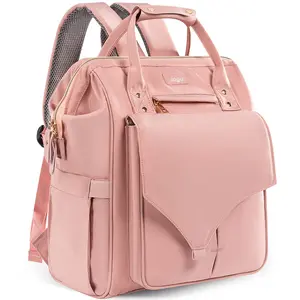 Wholesale Large Capacity Baby Nappy Bags Baby Changing Bags Pink Mommy Diaper Bags For Mothers Women