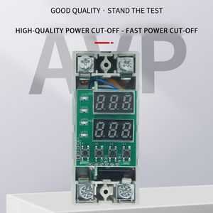 <span class=keywords><strong>Protector</strong></span> <span class=keywords><strong>de</strong></span> <span class=keywords><strong>Voltaje</strong></span> Monofásico REHE AVP-40A CA 220V/CC 85-300V con Pantalla LED, <span class=keywords><strong>Regleta</strong></span> <span class=keywords><strong>de</strong></span> Protección contra Sobretensión y Bajo <span class=keywords><strong>Voltaje</strong></span> 40A/63A - Product Image 4
