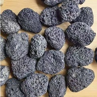 Diffuseur en pierre de lave naturelle polie volcanique avec toucher réel pour la décoration d'aquarium Feng Shui et prix d'usine pour les plantes