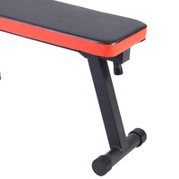 Banc plat d'exercice pour musculation, équipement de musculation commercial pour salle de sport
