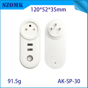 Israel tiêu chuẩn wifi nhà thông minh ổ cắm cắm ABS bao vây điện Alexa điện tường ổ cắm bao vây cho loa - Product Image 6