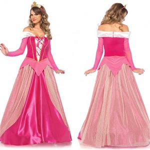 Disfraz <span class=keywords><strong>de</strong></span> Princesa Clásica <span class=keywords><strong>de</strong></span> Halloween, Disfraz <span class=keywords><strong>de</strong></span> Blancanieves, <span class=keywords><strong>Aurora</strong></span>, Vestido <span class=keywords><strong>de</strong></span> Princesa para Mujer Adulta - Product Image 6