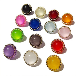 Phụ Nữ Của Thời Trang 20L Trong Suốt Thiết Kế Quần Áo Đan Áo Sơ Mi 12Mm <span class=keywords><strong>ABS</strong></span> Nhựa Ưa Thích Đánh Bóng Có Thể Giặt Trẻ Em Của Shank Nút Mrt - Product Image 1