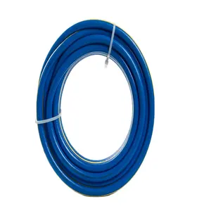 Tubo in PVC rinforzato con fibra blu da 12mm tubo da giardino per acqua tubo in PVC