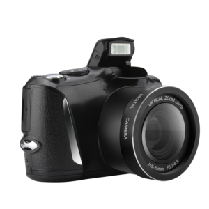 กล้องดิจิตอล 1080P 24MP เครื่องบันทึกภาพ กล้องวิดีโอ DVR หน้าจอ 3.5 นิ้ว ซูม 4 เท่า กล้องพกพาสำหรับใช้ในบ้าน - Product Image 1