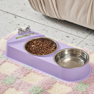 Factory Eco-Friendly Luxury Pet Food Feeding Printed Pet <strong>Bowl</strong> Stainless Steel Water Dog Cat <strong>Bowl</strong> - Product Image 4