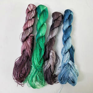 Lüks 100% ipek iplik nakış degrade renk ipek iplik geleneksel kostüm - Product Image 1