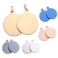 Collier de chien Nom Tag Pet Chaîne Collier ID Tag Différents QR Code RFID Chien Suivi NFC Tag