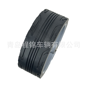 Cheng Jin Vehicles 7 Inch PVC Camping <b>Wheels</b> 72.4 For Outdoor Cart Use - Product Image 4