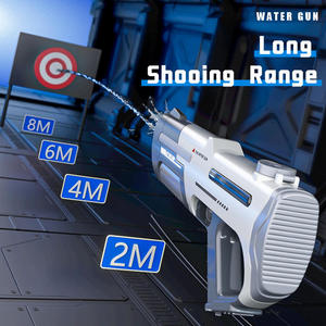Pistola de cañón de agua eléctrica de juguete al aire libre personalizada potente disparo automático y continuo recargable para pistola de chorro de luz Holi - Product Image 5