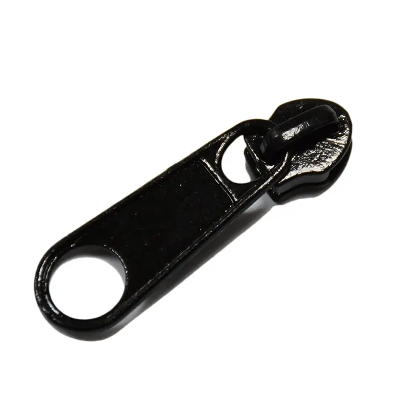 Слайдер большой полированный металлический слайдер на молнии с молнией для сумок для одежды