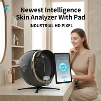 Analyseur de peau numérique portable Wifi, analyseur de beauté des cheveux et de la peau, analyseur de peau 3D, analyseur facial pour Visiae