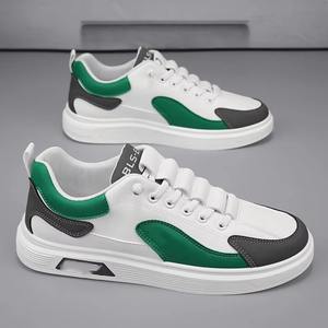 Zapatos Deportivos Casuales de Alta Calidad para Hombre, Estilo Skateboard, con Plataforma, Modernos, para Adolescentes, Transpirables, con Plantillas de Malla, con Cordones - Product Image 1