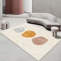 Tapis et carpettes abstraits 200x300cm pour salon, tapis moderne simple de haute qualité