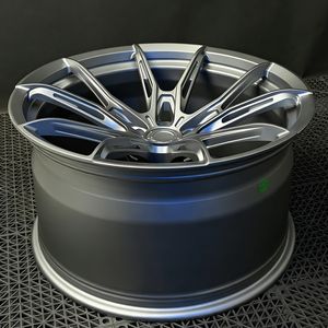 Jantes forgées concaves argentées sur mesure de 18, 19, 20, 21, 22 pouces, 5x120, 5x112, 5x114.3 pour <span class=keywords><strong>Audi</strong></span> <span class=keywords><strong>RS3</strong></span>, BMW M3, M4 - Product Image 4