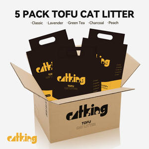 Lettiera per Gatti in Tofu Naturale Ecologica di Alta Qualità Hengjie Catking RTS Biodegradabile Prezzo all'Ingrosso - Product Image 1