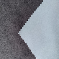 Muestra Gratuita de Fábrica, Tela de Forro Polar 100% Poliéster con Unión Interlock, 250 g/m², para Chaquetas de Invierno y Ropa de Exterior