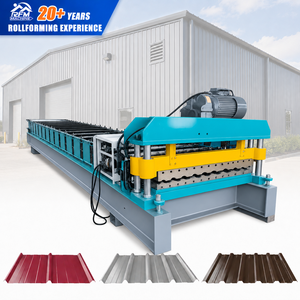 Máquina Automática de Perfilado de Láminas Trapezoidales IBR TR8 PV8 de 8 Nervaduras con Sistema de Corte Hidráulico, Directo de Fábrica - Product Image 1