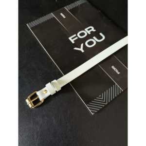 Cinturón Delgado para Mujer Fiori con Hebilla Cuadrada, Chapado en Aleación, Estilo Casual, Hebilla con Marco Cuadrado - Product Image 2