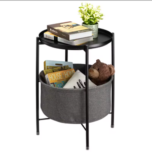 Mesa de centro de lujo, mesa pequeña inteligente de mármol de <span class=keywords><strong>madera</strong></span>, mesa auxiliar dorada de diseño italiano para muebles de sala de estar - Product Image 1