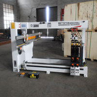 Máquina perforadora múltiple de tres cabezales Máquina perforadora de línea de husillo múltiple Producto Perforación de carpintería de línea de tres filas