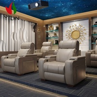 Fauteuil Inclinable d'Auditorium Utilisé pour Théâtre Cinéma Canapé Chaise de Luxe Sièges de Cinéma Motorisés Canapés VIP