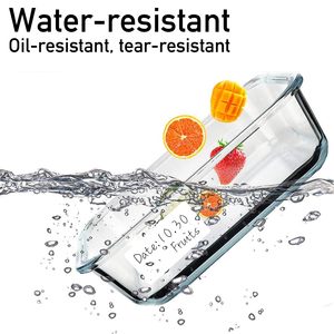 Trắng Trống Có Thể Tháo Rời Tủ Đông Nhãn Thực Phẩm Container Lọ Sticker Không Thấm Nước Giấy In Nhiệt Tan Tủ Đông Nhãn - Product Image 4