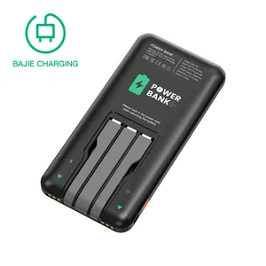 6000Mah Power Bank Batterij Oplader Universele Mobiele Telefoon Powerbank Met Drie Usb