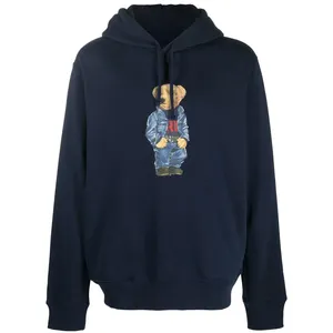 Relaxed Fit Teddy Bear Hoodie