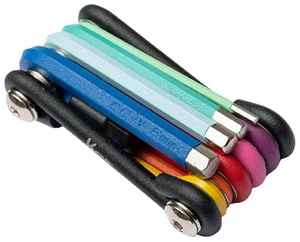 Xe Đạp Sửa Chữa Công Cụ Thiết Lập Có Thể Gập Lại 9PC Cờ Lê Key <span class=keywords><strong>Set</strong></span> <span class=keywords><strong>Mini</strong></span> Đầy Màu Sắc 9 Trong 1 Cờ Lê Hex Key Cho Sửa Chữa Xe - Product Image 3