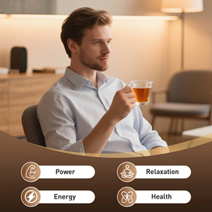 OEM ODM Prêt à expédier – Sachet de thé aux cinq trésors de ginseng, mélange naturel de maca, goji et jujube – Favorise l'énergie et la relaxation - Product Image 2