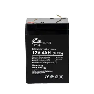 リチウムLifePo4バッテリー12.8V4Ah 12V 7ahBMS高ドレイン電動スクーターイオンバッテリー