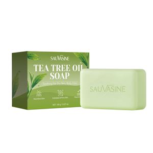 <span class=keywords><strong>Savon</strong></span> Solide à l'Huile d'Arbre à Thé et Céramide de Coco Nettoyant et Nourrissant en Profondeur pour Adultes, Utilisation Corporelle, Tous Types de Peau, Vente en Gros - Product Image 1