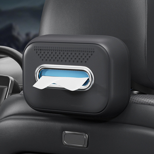 YECAI Flexibler Silikon-Autotaschentuchhalter Weiche Faltbare Taschentuchbox für Reibungsloses Herausnehmen Universell für Honda BMW - Product Image 4