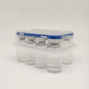 Boîtes de rangement de voyage personnalisées pour flacons de 3 ml, 5 ml, 7 ml, 10 ml, 10 cc, en plastique transparent, avec matériaux recyclés, porte-flacons - Product Image 1