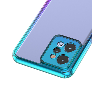 Coque transparente transparente en tpu pour <span class=keywords><strong>Realme</strong></span> <span class=keywords><strong>C31</strong></span> C30s C33 9i 5G 50i Prime, <span class=keywords><strong>prix</strong></span> d'usine, changement progressif de couleur - Product Image 4