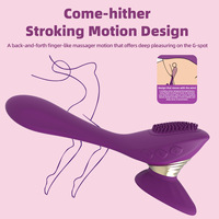 Jouets sexuels - Brosse 3-en-1 - Stimulation du clitoris et massage du point G - Vibrateur avec modes - Matériel ABS et silicone - Convient aux jouets sexuels féminins