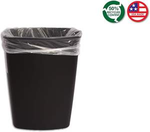 Alta calidad claro transparente HDPE LDPE tamaño personalizable bolsa de basura excelente embalaje bajo MOQ buen precio - Product Image 6