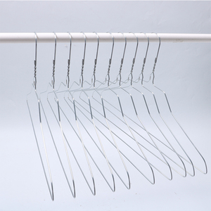 Cintres à fil galvanisé, Design personnalisé, pour le linge et la maison et le supermarché - Product Image 3