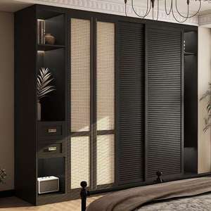 Armoire de rangement polyvalente en MDF pour la maison, la chambre à coucher, armoire suspendue personnalisée, design moderne extensible - Product Image 5