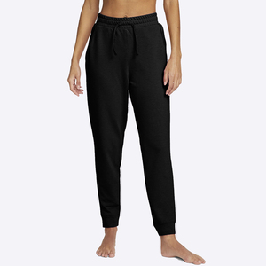 Populaire nouveau épissage paillettes à manches longues col rond pull pantalons <span class=keywords><strong>de</strong></span> survêtement deux pièces Setwomen automne vêtements 2023 - Product Image 3