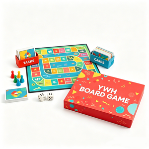 Wholesale Custom Eco-Friendly Durable Board Game Manufacturer Portable Table Game Factory Direct Sale Printing Design Full Game - Product Image 6