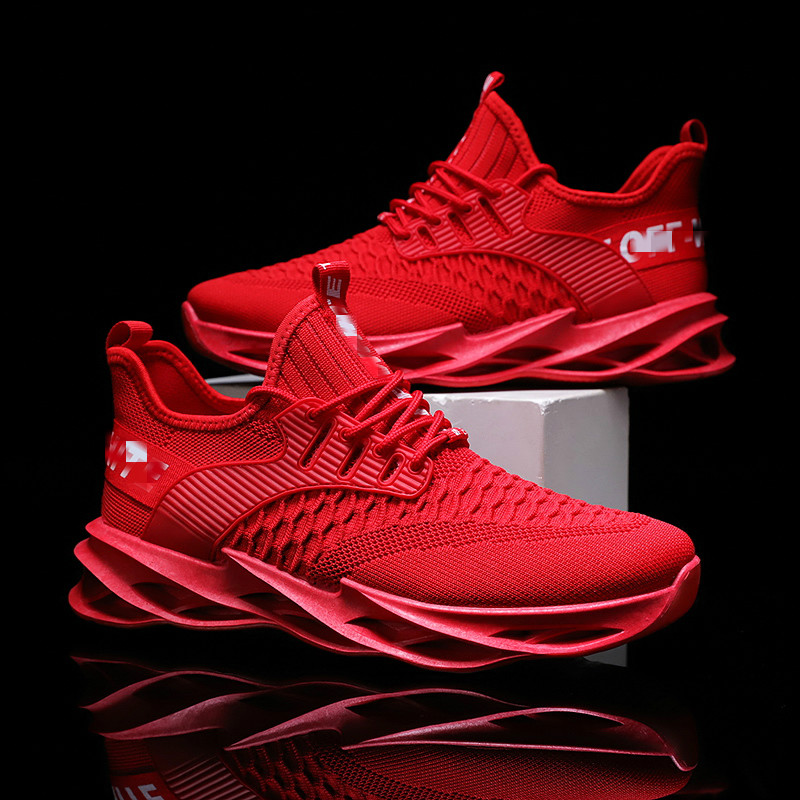 New Fashion Mesh Upper Breathable Casual Running Men Sport Shoes