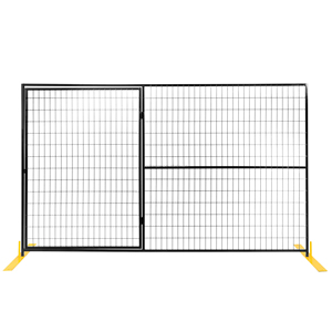 Valla de Construcción Temporal Removible de Metal <span class=keywords><strong>para</strong></span> Canadá, Paneles Metálicos <span class=keywords><strong>para</strong></span> Obras, Áreas de Piscina, Patios, Céspedes y Balcones - Product Image 1