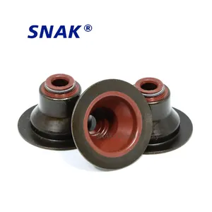 SNAK donanım malzemeleri düşük fiyat NBR HNBR BU PMQ FKM kauçuk mekanik vana kök mühür için ekskavatör ve hidrolik pompa