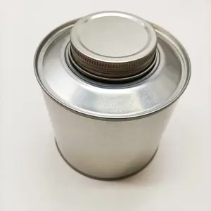 도매 스크류 탑 250g 원형 금속 캔 커피 콩 주석 수